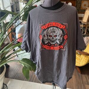 Gray Stone Cold Steve Austin T-Shirt size 2XL